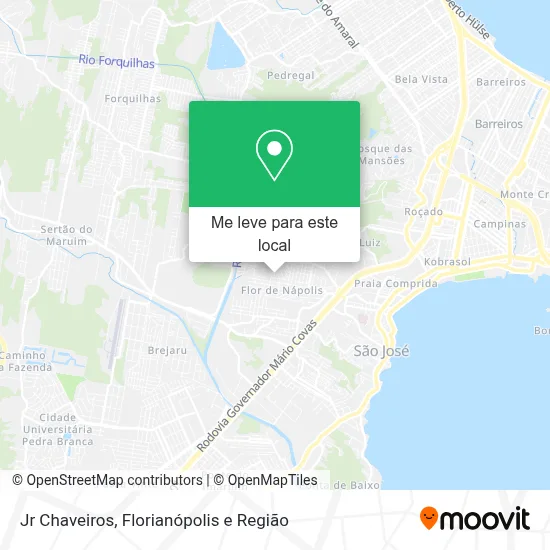 Jr Chaveiros mapa