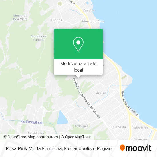 Rosa Pink Moda Feminina mapa