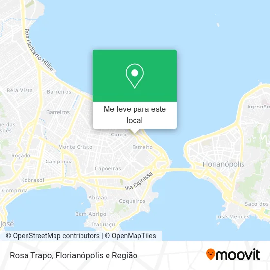 Rosa Trapo mapa