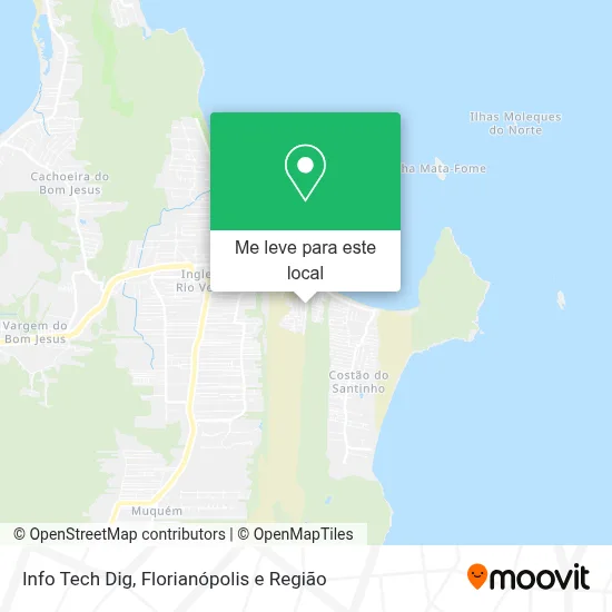 Info Tech Dig mapa