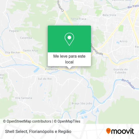 Shell Select mapa