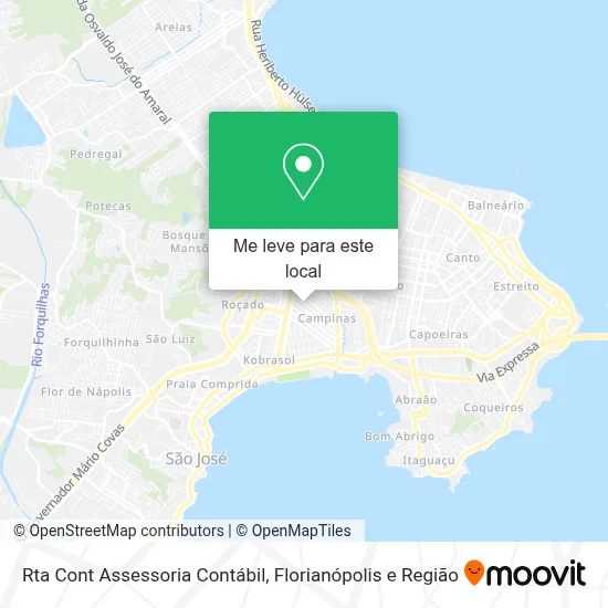 Rta Cont Assessoria Contábil mapa