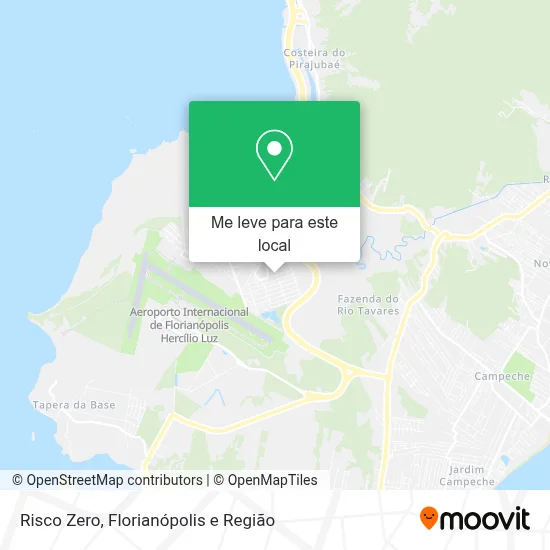 Risco Zero mapa