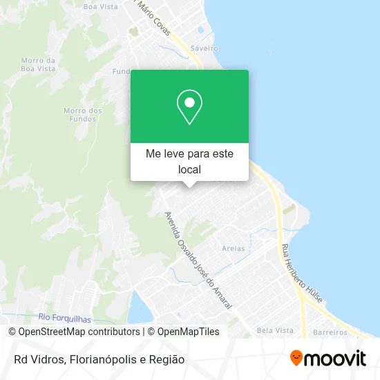 Rd Vidros mapa
