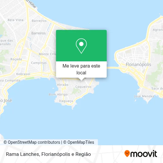 Rama Lanches mapa