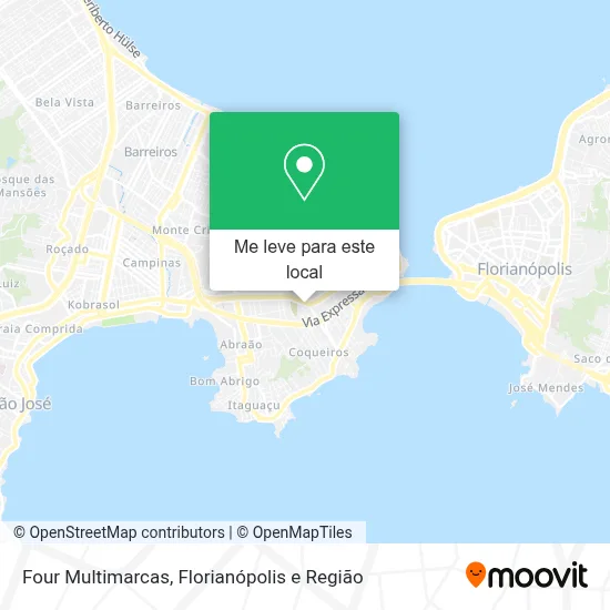Four Multimarcas mapa