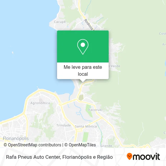 Rafa Pneus Auto Center mapa