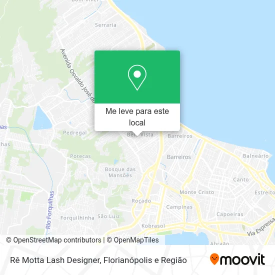Rê Motta Lash Designer mapa