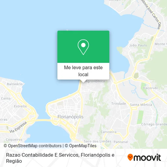 Razao Contabilidade E Servicos mapa