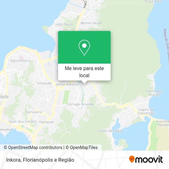 Inkora mapa