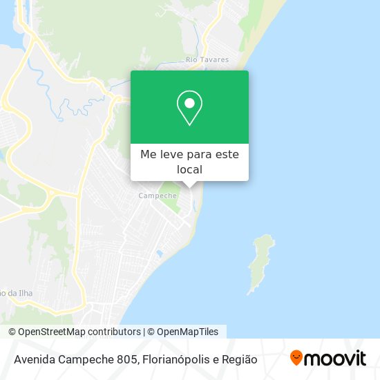 Avenida Campeche 805 mapa