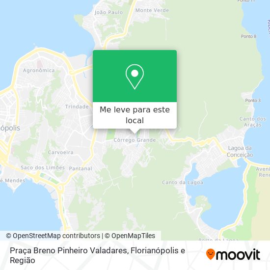 Praça Breno Pinheiro Valadares mapa