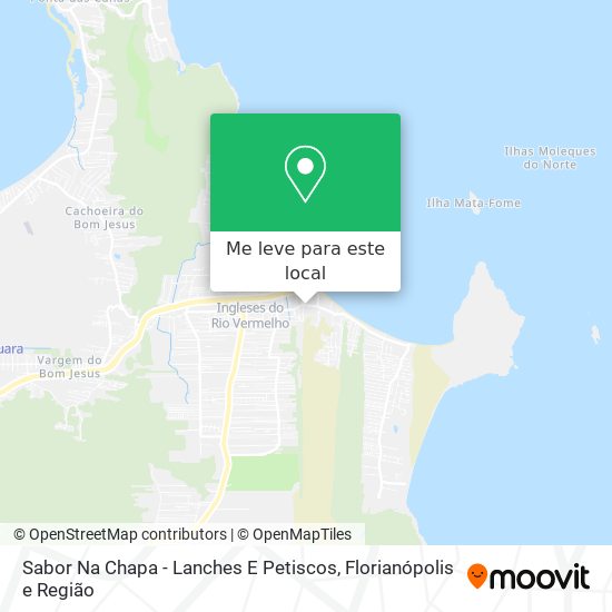 Sabor Na Chapa - Lanches E Petiscos mapa