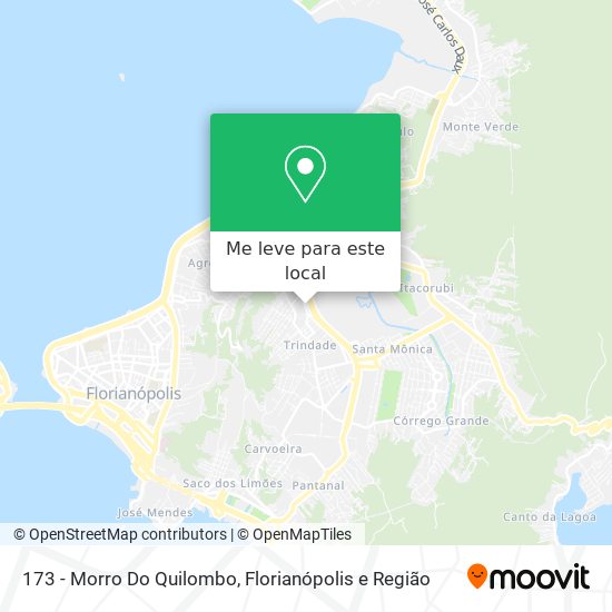 173 - Morro Do Quilombo mapa