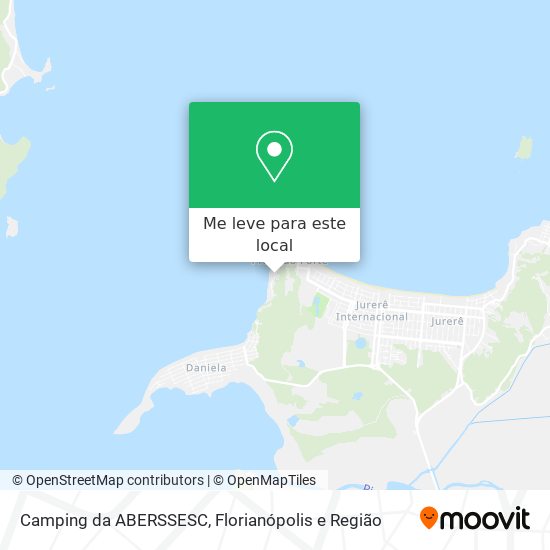 Camping da ABERSSESC mapa