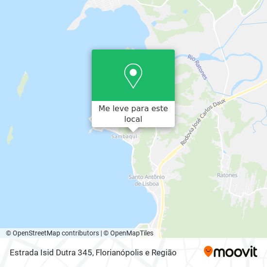 Estrada Isid Dutra 345 mapa