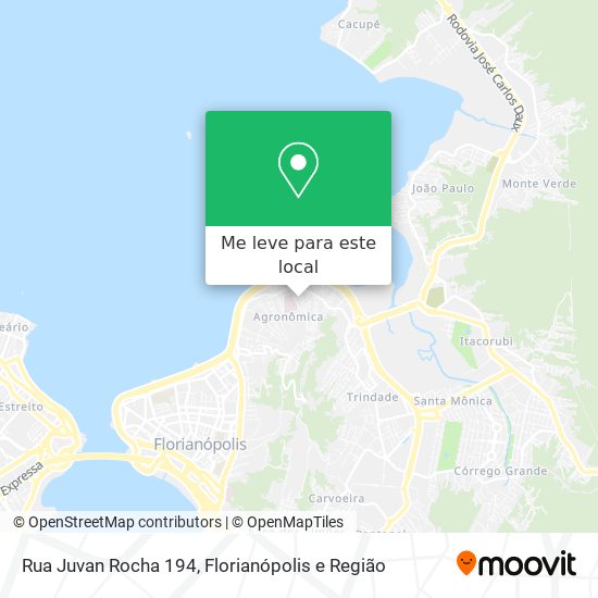 Rua Juvan Rocha 194 mapa