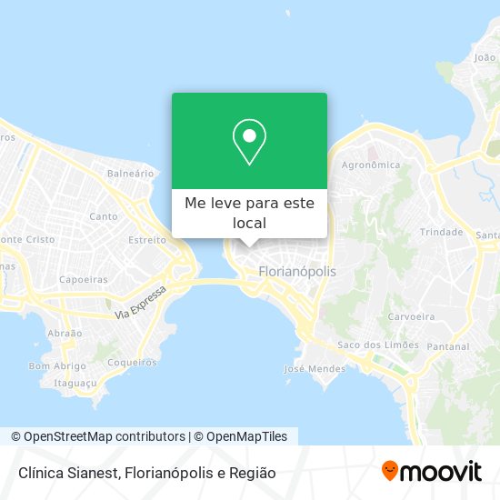 Clínica Sianest mapa