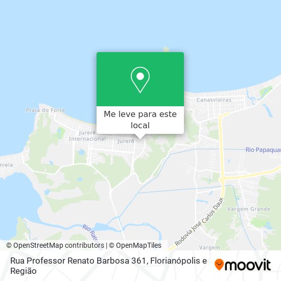Rua Professor Renato Barbosa 361 mapa