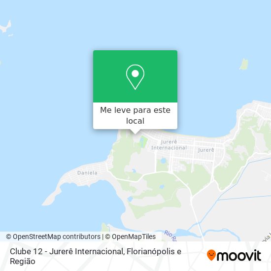 Clube 12 - Jurerê Internacional mapa