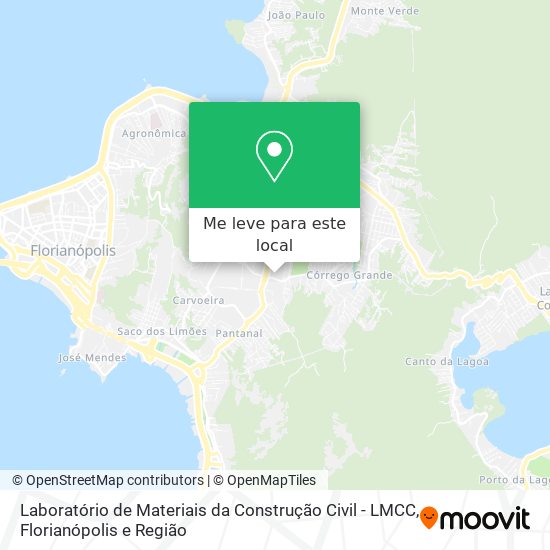 Laboratório de Materiais da Construção Civil - LMCC mapa