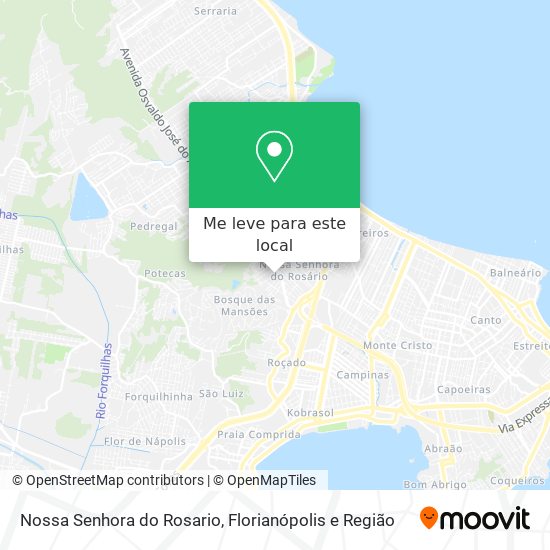 Nossa Senhora do Rosario mapa