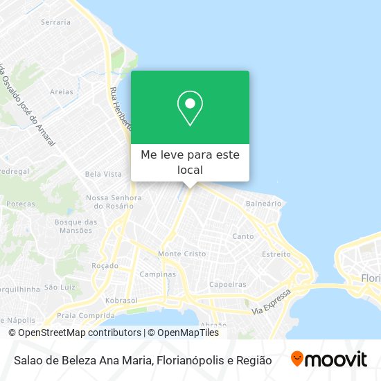 Salao de Beleza Ana Maria mapa