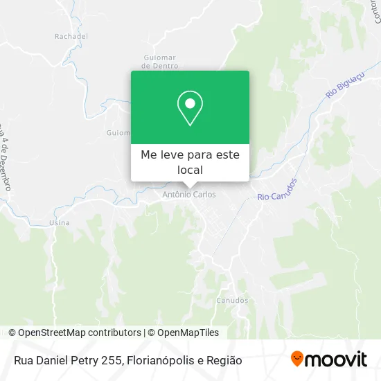 Rua Daniel Petry 255 mapa