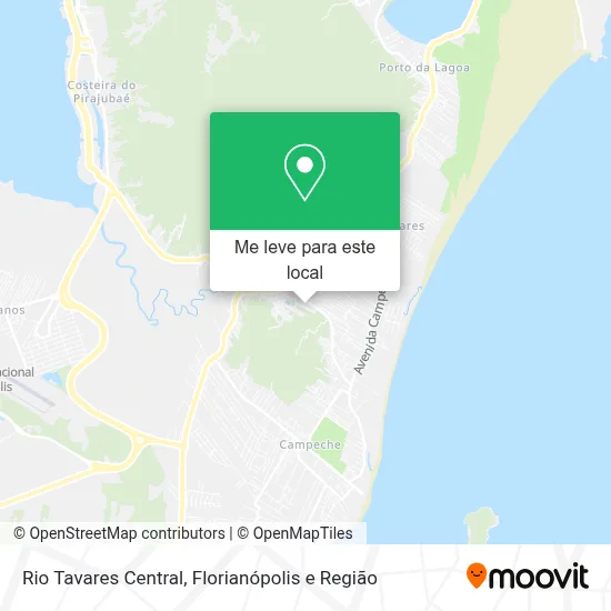 Rio Tavares Central mapa