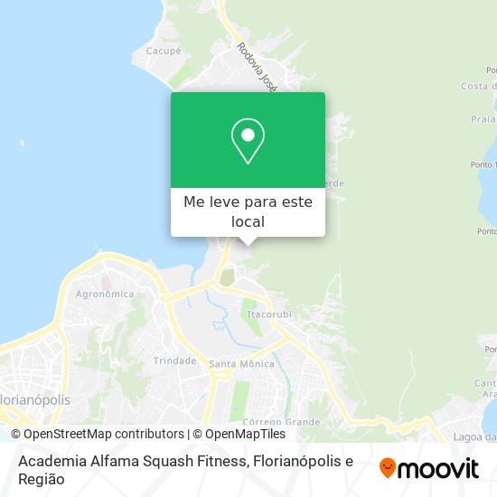 Academia Alfama Squash Fitness mapa