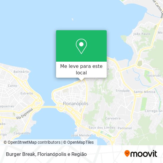 Burger Break mapa