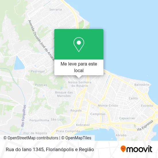 Rua do Iano 1345 mapa