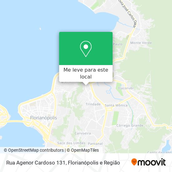 Rua Agenor Cardoso 131 mapa