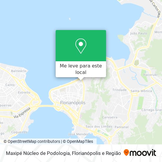 Maxipé Núcleo de Podologia mapa