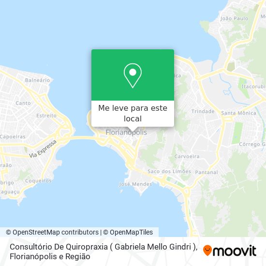 Consultório De Quiropraxia ( Gabriela Mello Gindri ) mapa