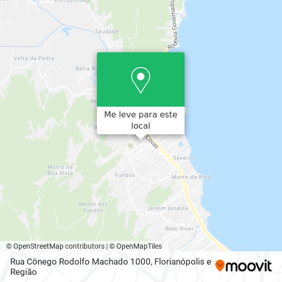 Rua Cônego Rodolfo Machado 1000 mapa