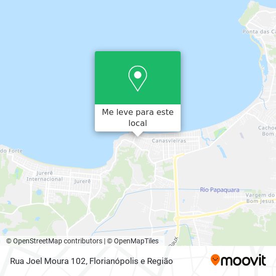 Rua Joel Moura 102 mapa