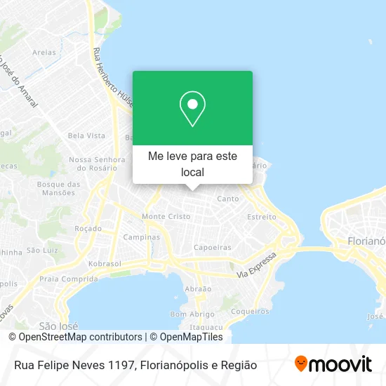 Rua Felipe Neves 1197 mapa