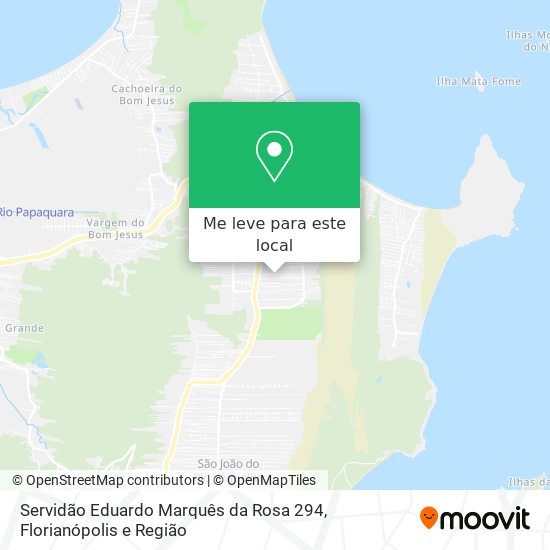Servidão Eduardo Marquês da Rosa 294 mapa