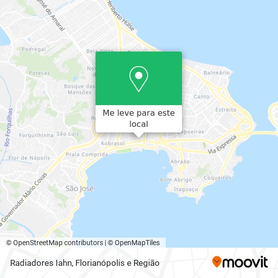 Radiadores Iahn mapa