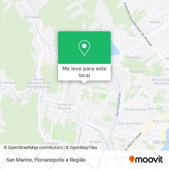 San Marino mapa