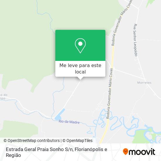 Estrada Geral Praia Sonho S/n mapa