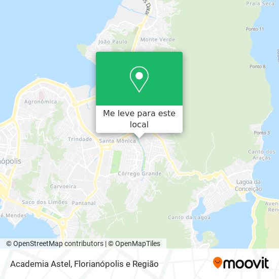 Academia Astel mapa