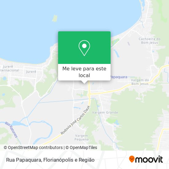Rua Papaquara mapa