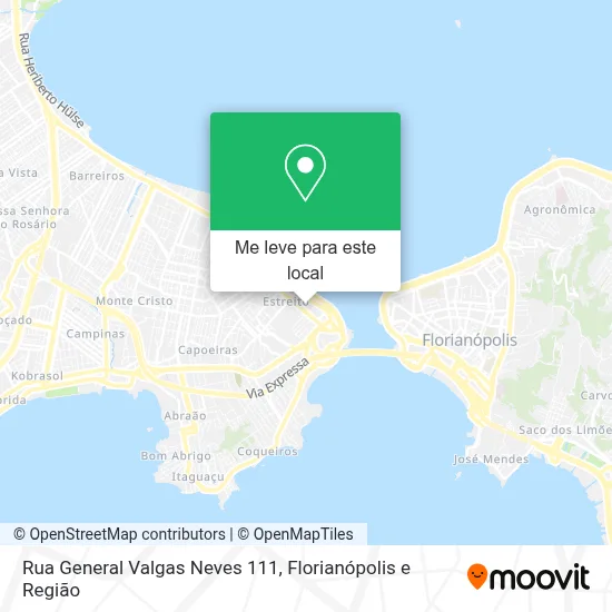 Rua General Valgas Neves 111 mapa