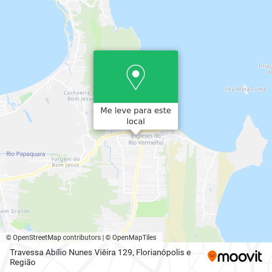 Travessa Abílio Nunes Viêira 129 mapa