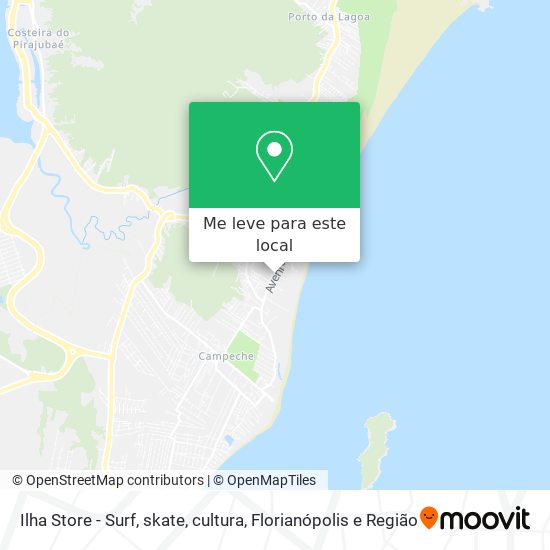 Ilha Store - Surf, skate, cultura mapa