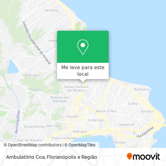 Ambulatório Coa mapa