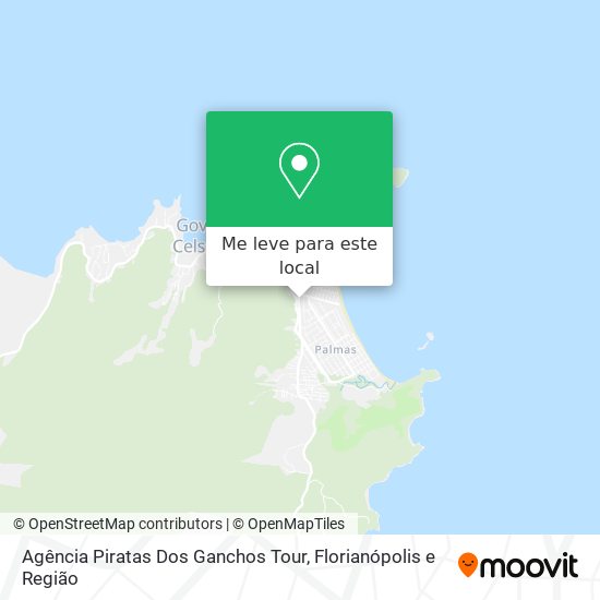 Agência Piratas Dos Ganchos Tour mapa