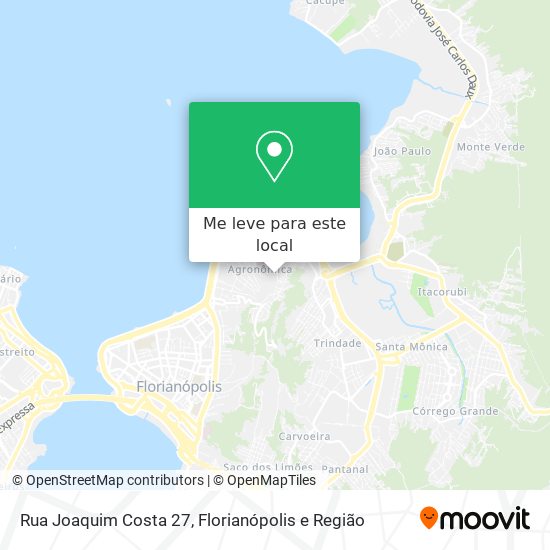 Rua Joaquim Costa 27 mapa